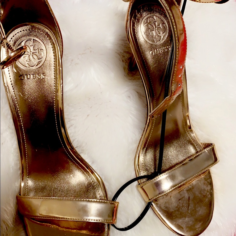 Beautiful rose gold heels in Size 8 1/2 M